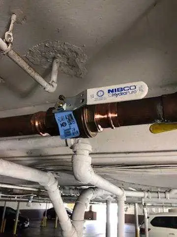 Copper pipe repair and valve work for Backflow Testing in North Lakes